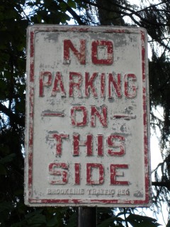No Parking Sign - Heath St